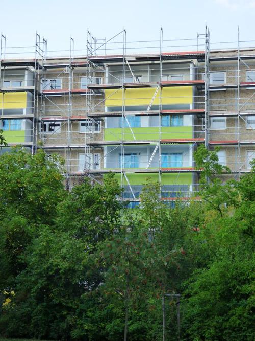 Sanierung in der Hölderlinstraße