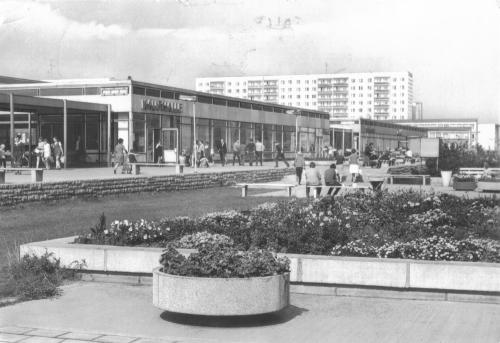 Ansichtskarte: 1.WK, Gastronom, Kaufhalle Transit