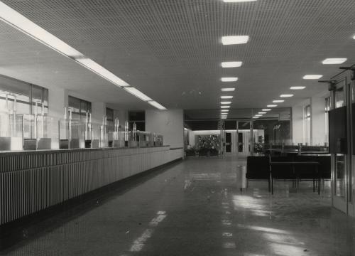 Hauptpostamt Schalterhalle