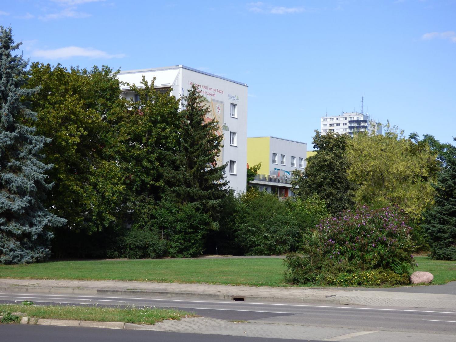 Halle-Neustadt im August 2016