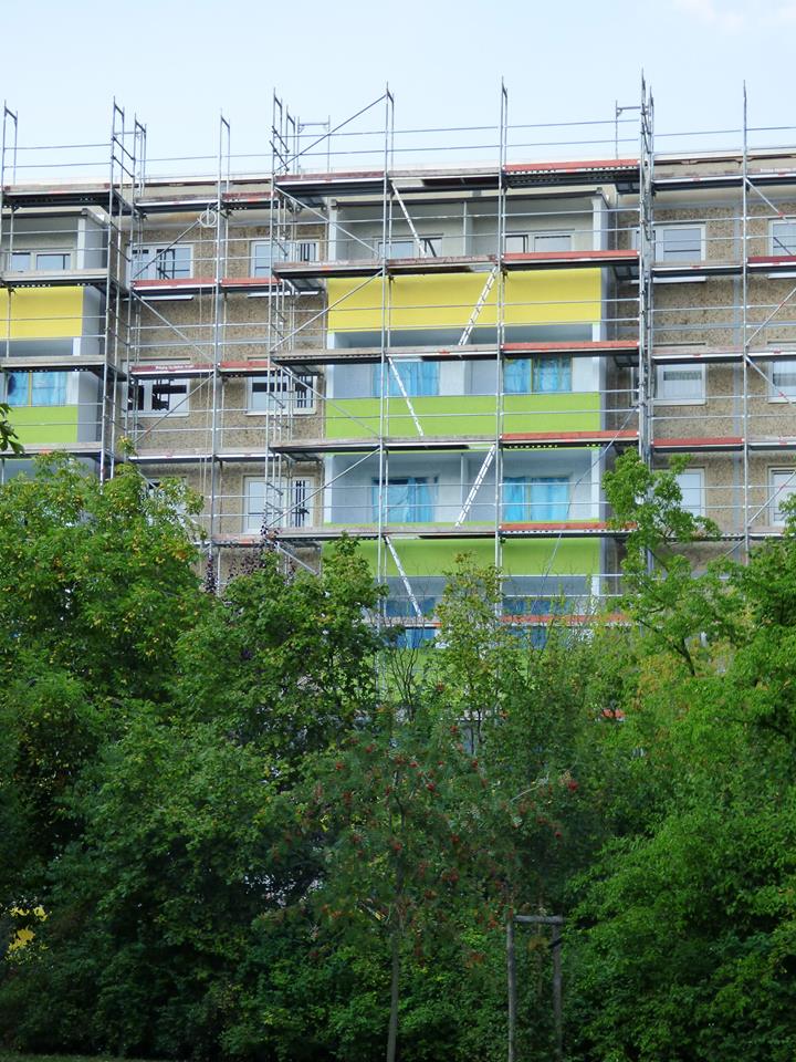 Sanierung in der Hölderlinstraße