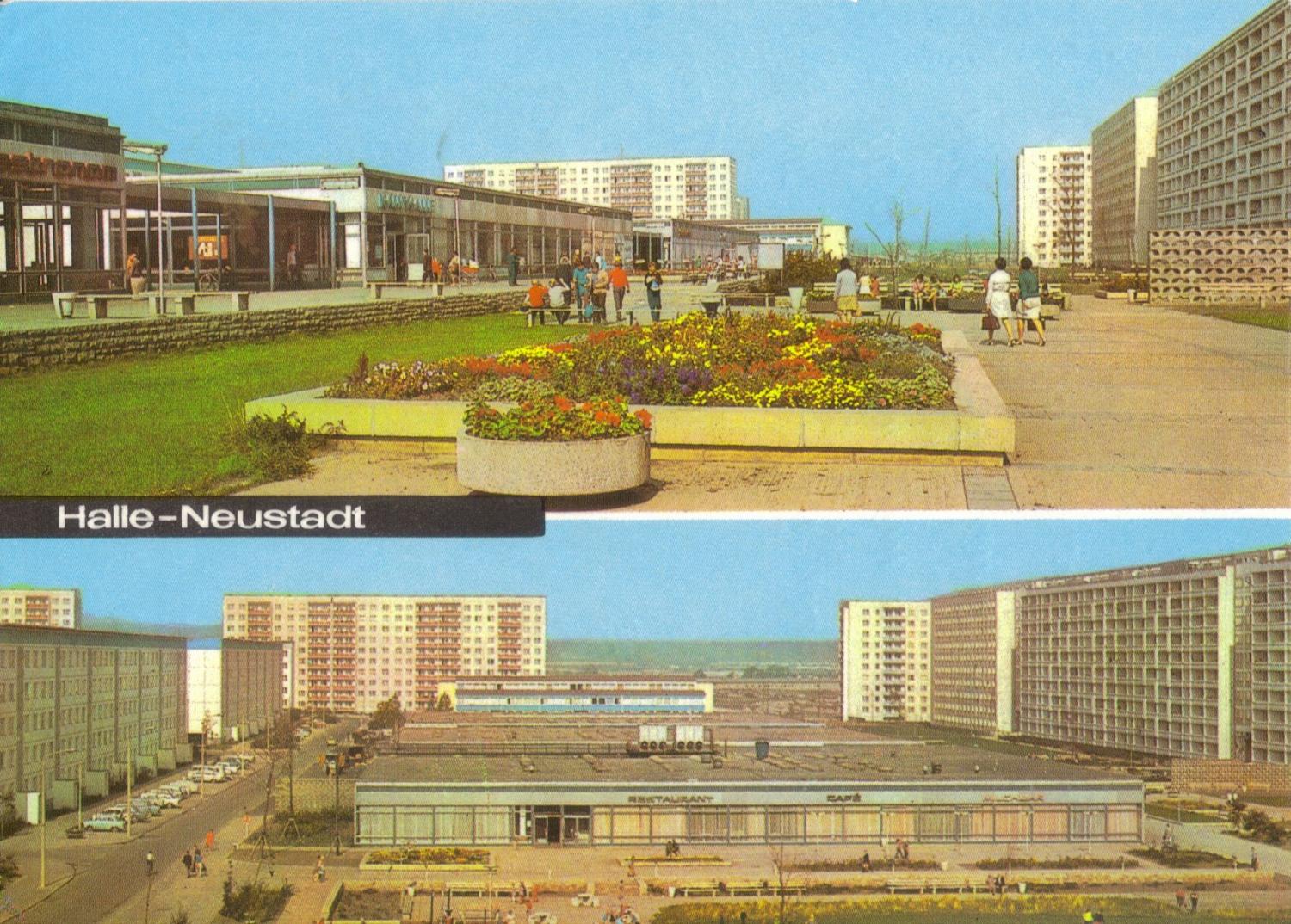 Ansichtskarte: 1.WK, Kaufhalle Transit, Gastronom